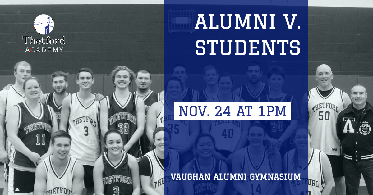 Alumni v. Students Basketball Game Nov. 24 Alumni v. Students Basketball Game Nov. 24