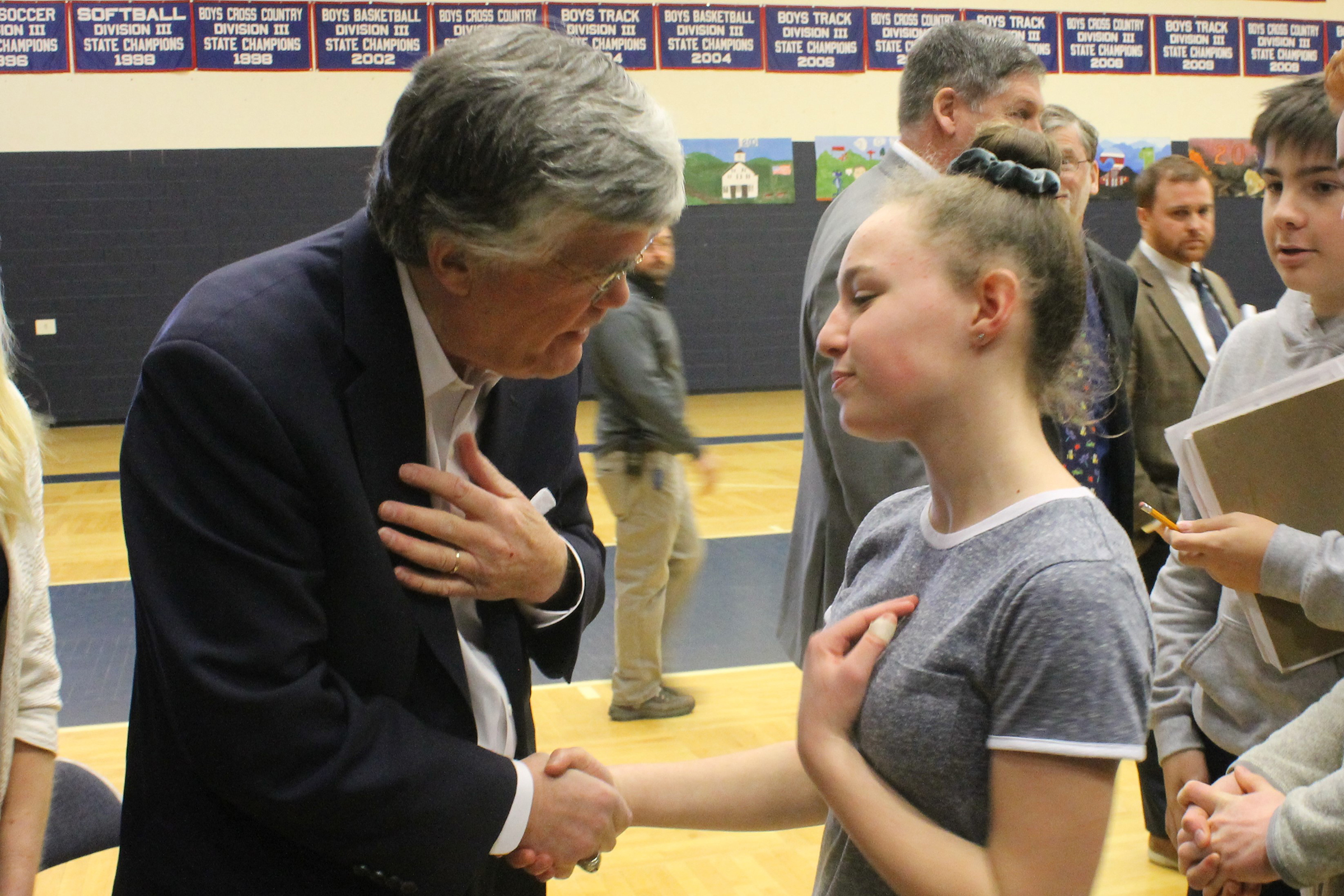 Judge Broderick Addresses TA Student Body on Mental Illness Judge Broderick Addresses TA Student Body on Mental Illness