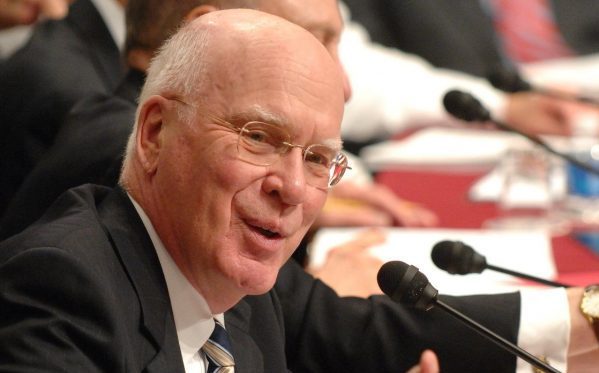 Senator Patrick Leahy to Speak at TA: April 6, 2019 Senator Patrick Leahy to Speak at TA: April 6, 2019