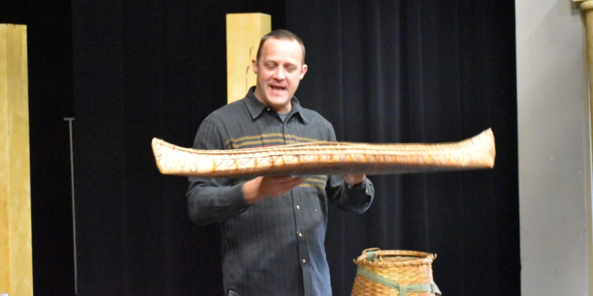 Abenaki Storyteller Visits TA Abenaki Storyteller Visits TA