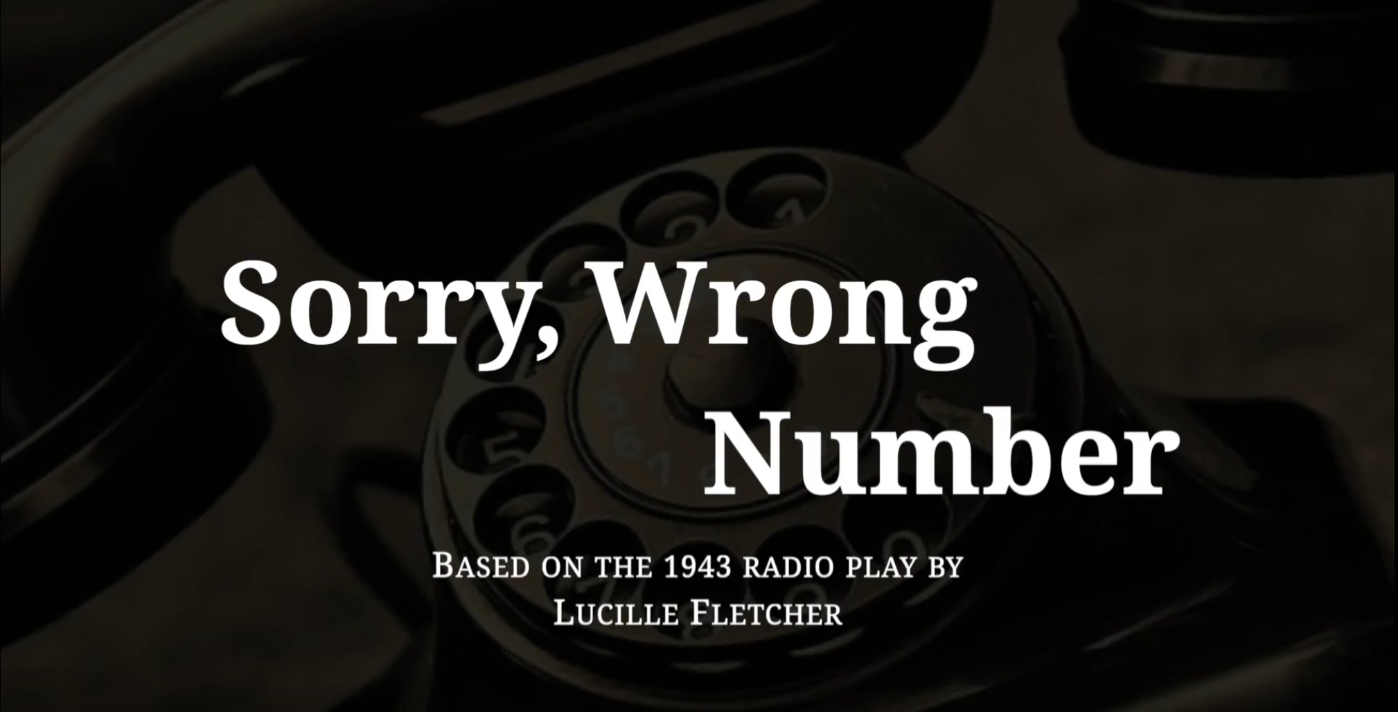 TA Drama Releases Virtual Fall Play, “Sorry, Wrong Number” TA Drama Releases Virtual Fall Play, “Sorry, Wrong Number”
